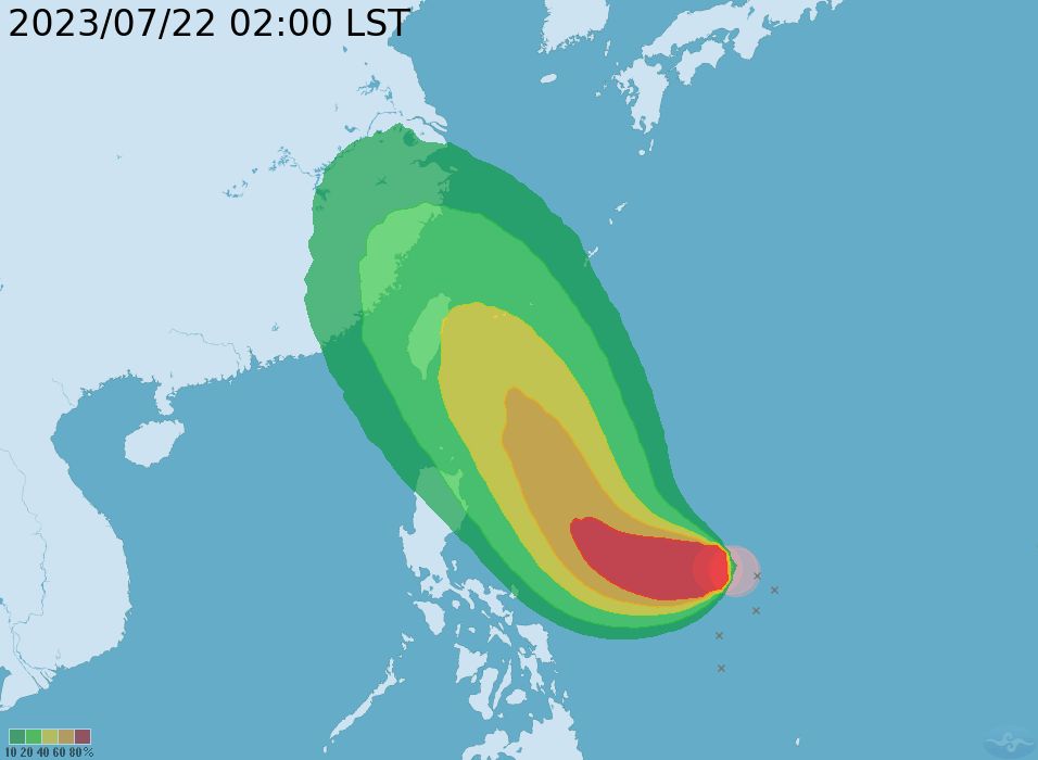 杜蘇芮恐貫穿台灣！不排除成強颱「海陸警齊發」豪雨掃全台 專家示警「登陸時間點」：威脅力極強 愛經驗2 0